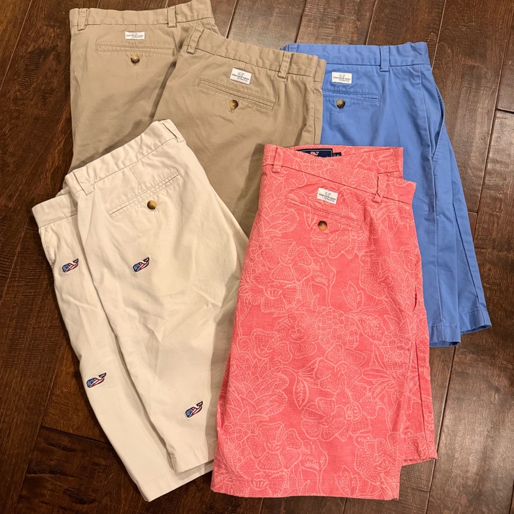 Vineyard Vines Men’s Breaker Shorts BUNDLE! 5 ITEMS - ALL SIZE 40!